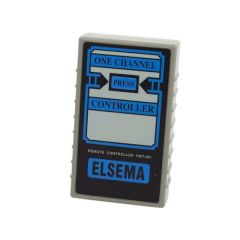 FMT-301 Elsema handzender 27 MHz (excl. 9V batterij), 1 kanaal
