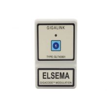 GLT43301 Elsema handzender 433 MHz (excl. 9V batterij), 1 kanaal