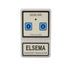 GLT43302 Elsema handzender 433 MHz (excl. 9V batterij), 2 kanalen